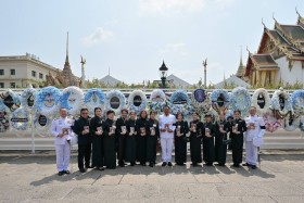"แสดงความอาลัย" สมาคมฯ เข้าร่วมพิธีบำเพ็ญกุศลถวายพระบรมศพ Image 18